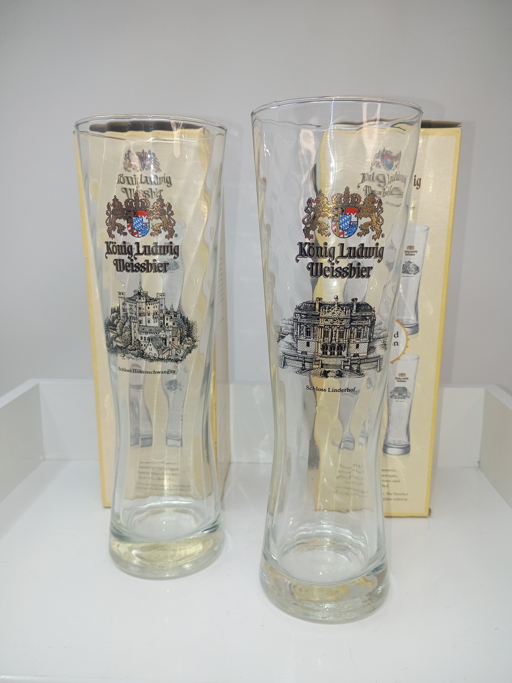 Pilsner Glasses - Clear (Pair)